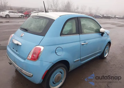 2015 Fiat 500 1957 Edition from USA, damaged, VIN 3C3CFFCR9FT575786